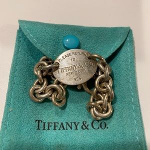 Return to Tiffany Classic Silver Chain Bracelet